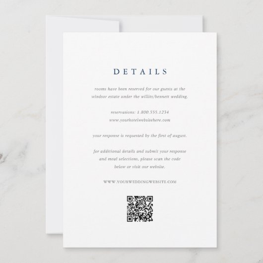 getijden van zeeglas | Kustall-in-one bruiloft Kaart (Achterkant)