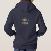 Getijden voor families hoodie (Achterkant)