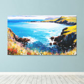 Getijdendromen en weidewind canvas afdruk (Insitu (Houten vloer))
