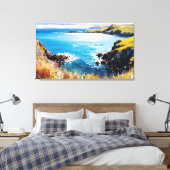Getijdendromen en weidewind canvas afdruk (Insitu (Slaapkamer))