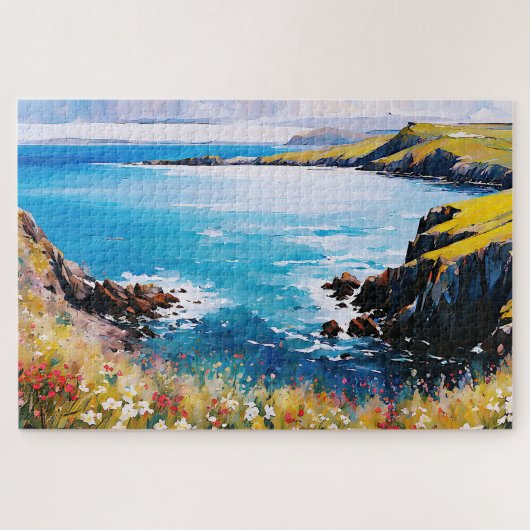 Getijdendromen en weidewind legpuzzel (Horizontaal)
