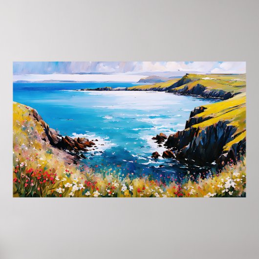 Getijdendromen en weidewind poster (Voorkant)