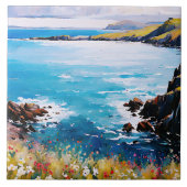 Getijdendromen en weidewind tegeltje (Voorkant)