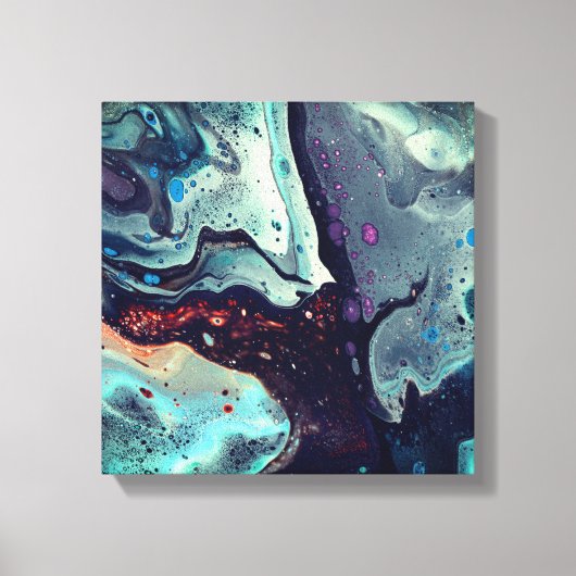 Getijdenecho's 1 canvas afdruk (Voorkant)