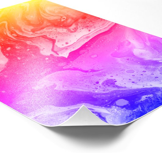 Getijdenecho's 4 foto afdruk (Hoek)