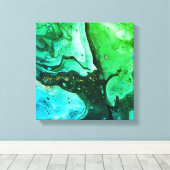 getijdenecho's 5 canvas afdruk (Insitu (Houten vloer))