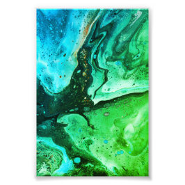 getijdenecho's 5 foto afdruk