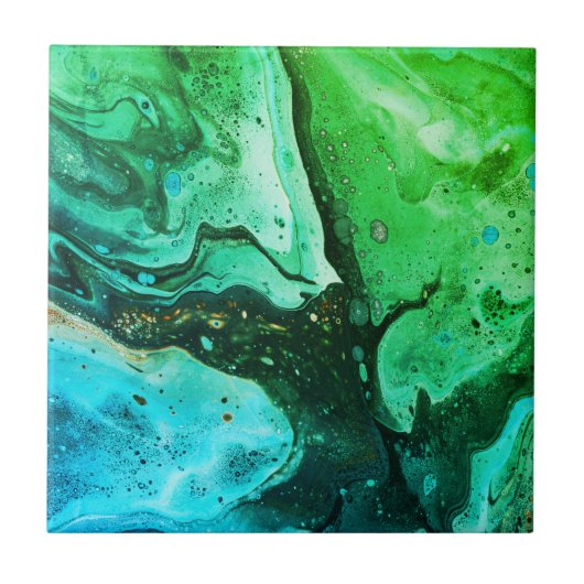 getijdenecho's 5 tegeltje (Voorkant)