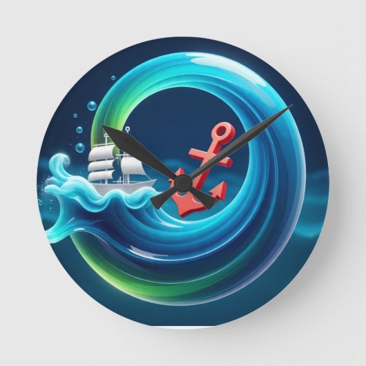 Getijdenkracht Ronde Klok (Voorkant)