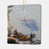Getijdenpoel bij Sand Beach Keramisch Ornament (Links)
