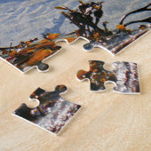 Getijdenpoel bij Sand Beach Legpuzzel (Zijkant)
