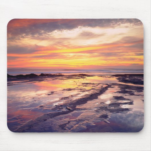 Getijdenpoelen bij Sunset Cliffs Muismat (Voorkant)