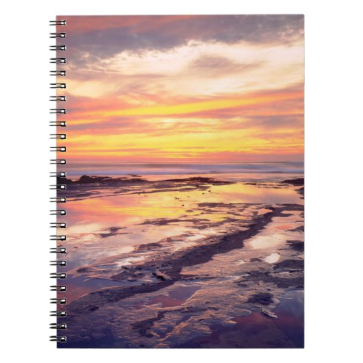 Getijdenpoelen bij Sunset Cliffs Notitieboek (Voorkant)