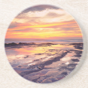 Getijdenpoelen bij Sunset Cliffs Zandsteen Onderzetter
