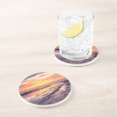 Getijdenpoelen bij Sunset Cliffs Zandsteen Onderzetter (Zijkant)