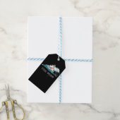 getijdenrijder cadeaulabel (Met Touw)