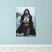Getijderingsautoriteit Canvas Afdruk (Insitu (Houten vloer))