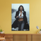 Getijderingsautoriteit Canvas Afdruk (Insitu (Woonkamer))