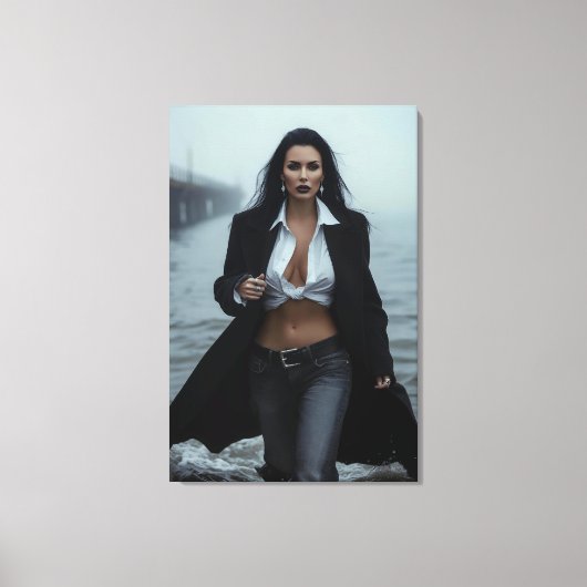 Getijderingsautoriteit Canvas Afdruk (Voorkant)