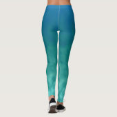 Getijdeversleten Hemel Leggings (Achterkant)