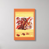 Getijdewarboel Canvas Afdruk (Voorkant)