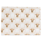 getild met een schattige unisex-baby-geit groot cadeauzakje (Achterkant)