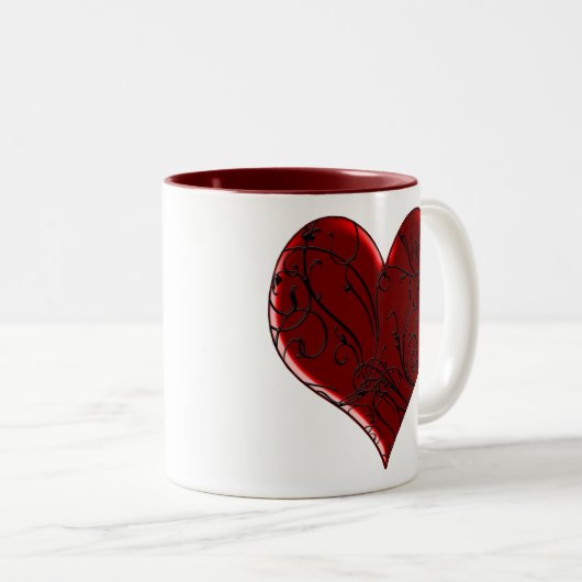 Getinte hart Mok (Voorkant rechts)