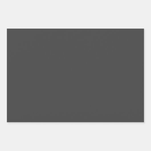 Getintegreerd trendy zilver  grijs gestreept monog inpakpapier vel (Voorkant 2)