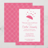 Getoond met Love-Bridal Shower Invitation Kaart (Voorkant / Achterkant)