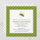 Getoond met Love-Bridal Shower Invitation Kaart (Voorkant / Achterkant)