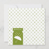 Getoond met Love-Bridal Shower Invitation Kaart (Achterkant)