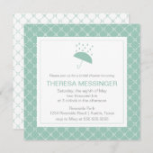 Getoond met Love-Bridal Shower Invitation Kaart (Voorkant / Achterkant)