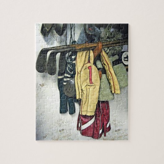 Getoonde herinneringen Illustratie Legpuzzel (Verticaal)