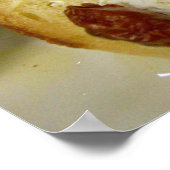 Getoste bagel met geitenkaas poster (Hoek)