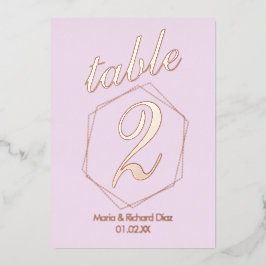 Getotte rand samengeperste Folie Folie Uitnodiging