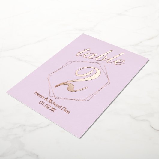 Getotte rand samengeperste Folie Folie Uitnodiging (Gedraaid)