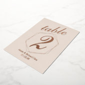 Getotte rand samengeperste Folie Uitnodiging (Gedraaid)