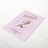 Getotte rand samengeperste Folie Uitnodiging (Gedraaid)