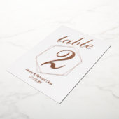 Getotte rand samengeperste Folie Uitnodiging (Gedraaid)