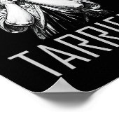 Getrafeerd voor de Amerikaanse economie - Anti-tar Poster (Hoek)