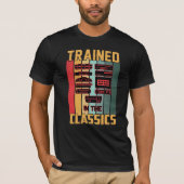 Getraind in de Klassiekers - Retro Gamer T-shirt (Voorkant)