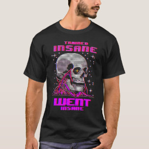 Getraind krankzinnig ging krankzinnige gym gewicht t-shirt