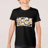 Getrande eieren Tri-Blend shirt (Voorkant)