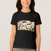 Getrande eieren Tri-Blend shirt (Voorkant)