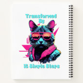 Getransformeerd door 12 eenvoudige stappen, AA, NA Notitieboek (Achterkant)