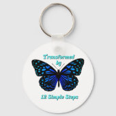 Getransformeerd door 12 eenvoudige stappen, AA, NA Sleutelhanger (Voorkant)