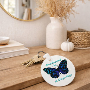 Getransformeerd door 12 Eenvoudige Stappen, AA, NA Sleutelhanger