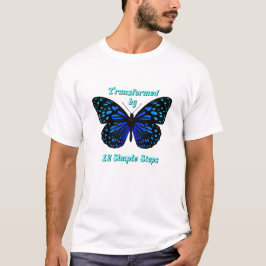 Getransformeerd door 12 eenvoudige stappen, AA, NA T-shirt