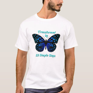 Getransformeerd door 12 eenvoudige stappen, AA, NA T-shirt