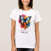 Getransformeerd door God's Love Waterverf T-Shirt (Voorkant)